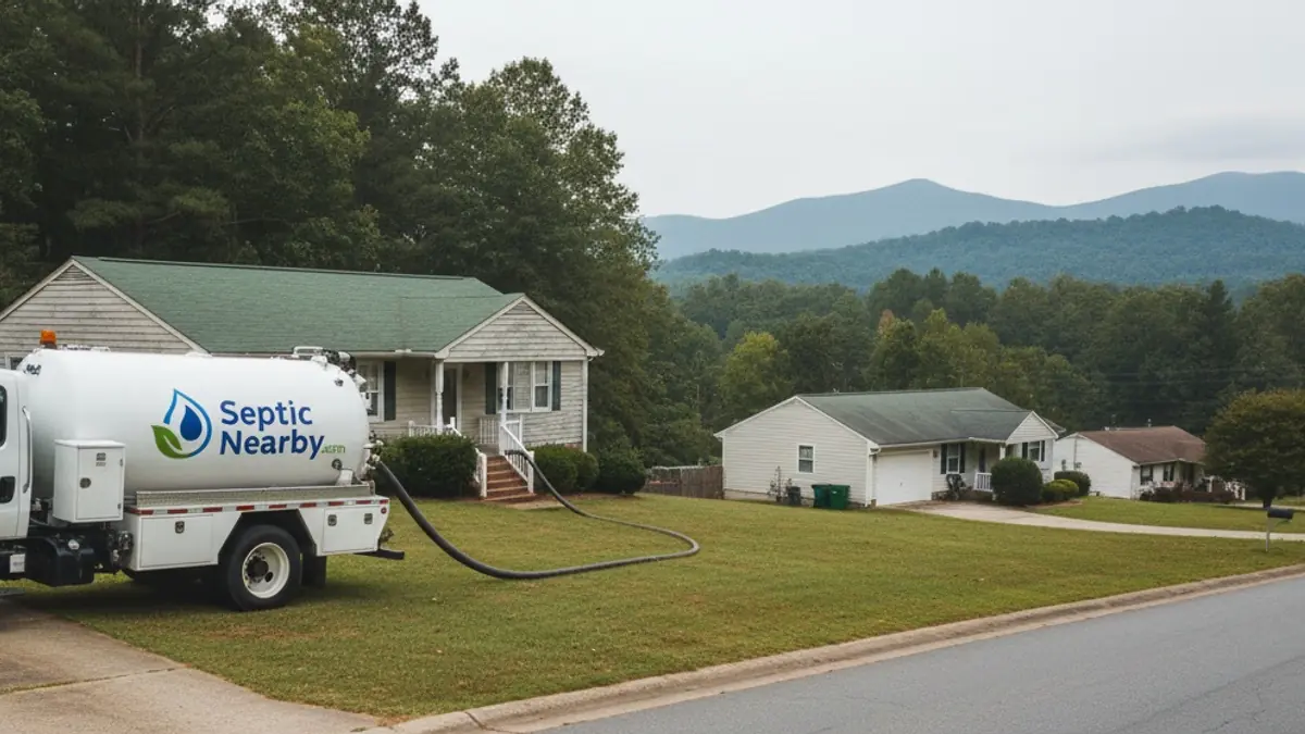 Illustrative photo of a residential area in Rabun County, GA